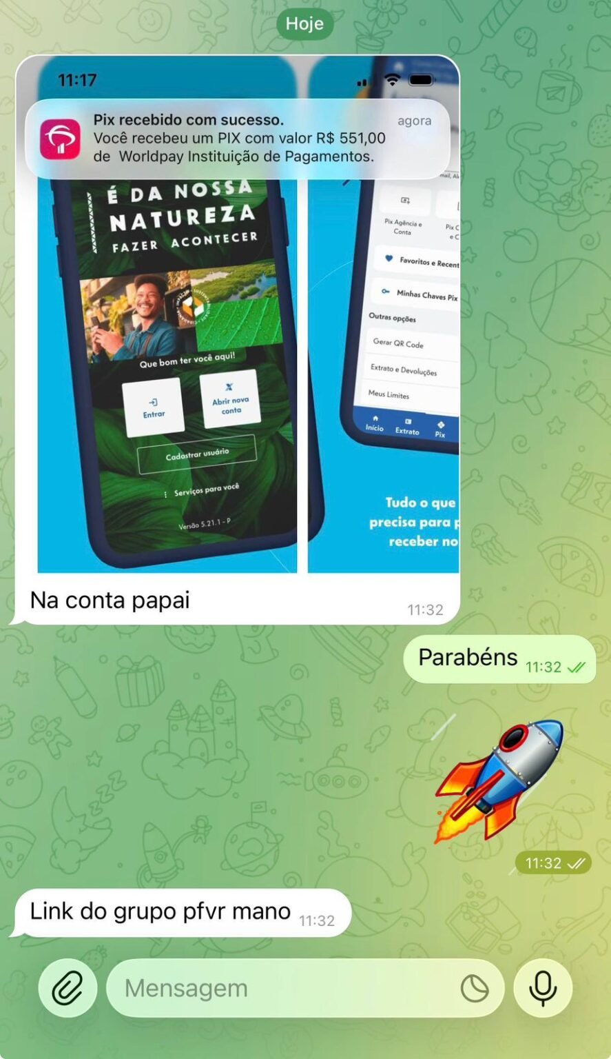 Comprovante de participante